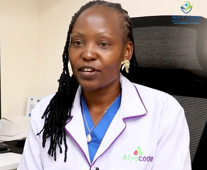 Portrait of Dr. Milquinta Atieno
