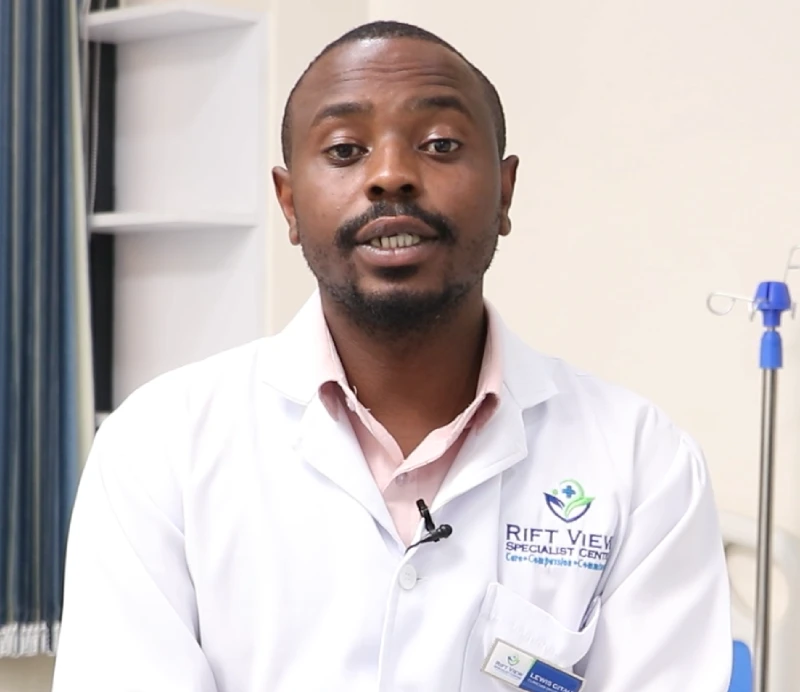 Portrait of Lewis Gitau
